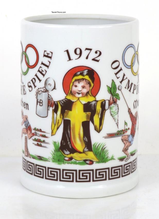Munich Olympic Games Münchner Kindl with Hofbrauhaus Stein