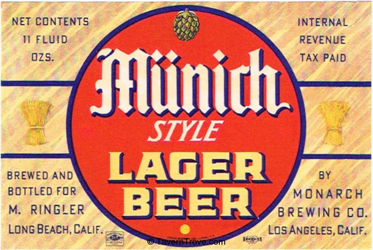 Munich Style Lager Beer