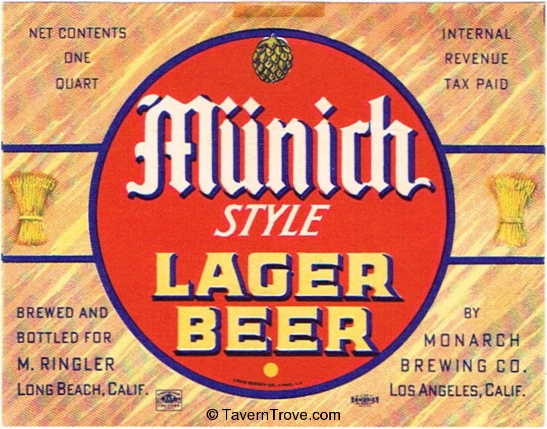 Munich Style Lager Beer