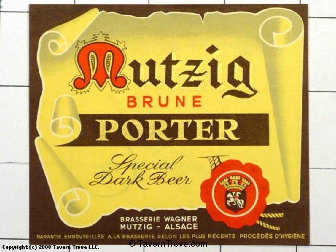 Mutzig Brune Porter