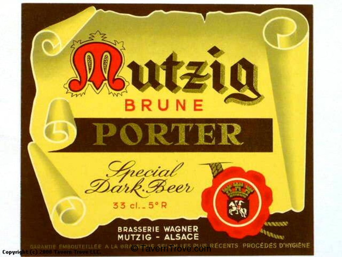 Mutzig Brune Porter
