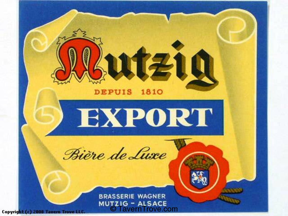 Mutzig Export Bière
