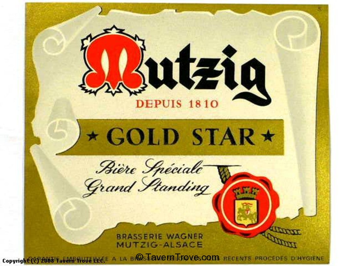 Mutzig Gold Star Bière