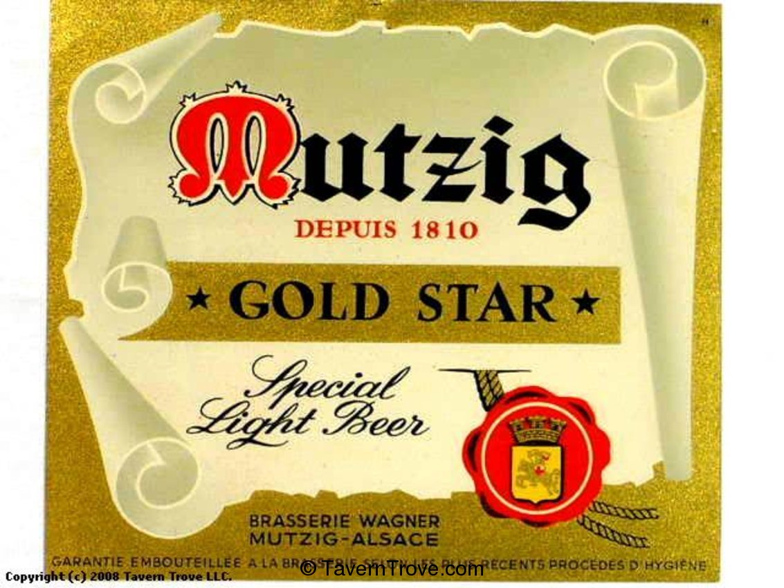 Mutzig Gold Star Special Light Beer