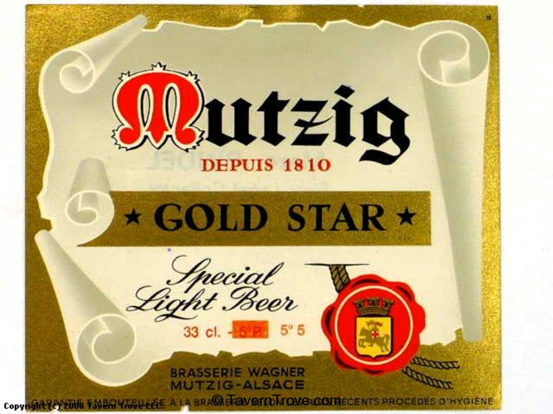 Mutzig Gold Star Special Light Beer