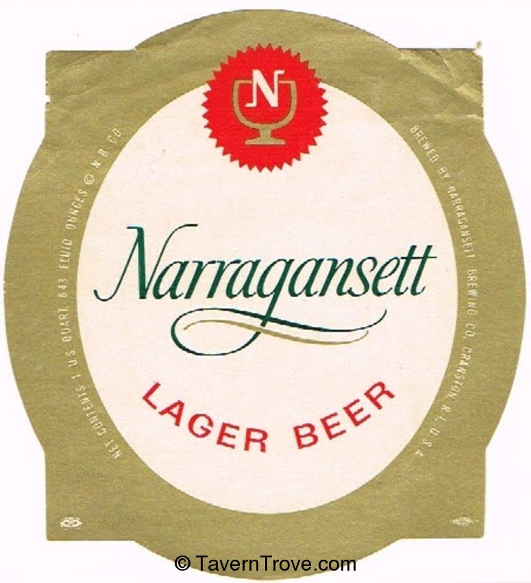 Narragansett Lager Beer (Quart)