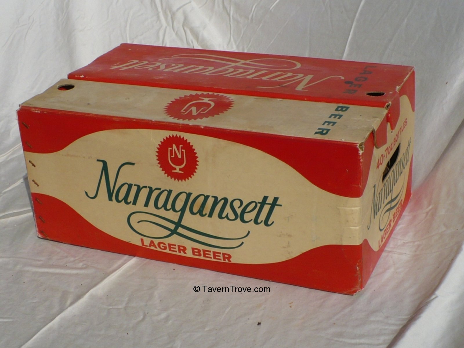 Item 78943 1959 Narragansett Lager Beer Case Box