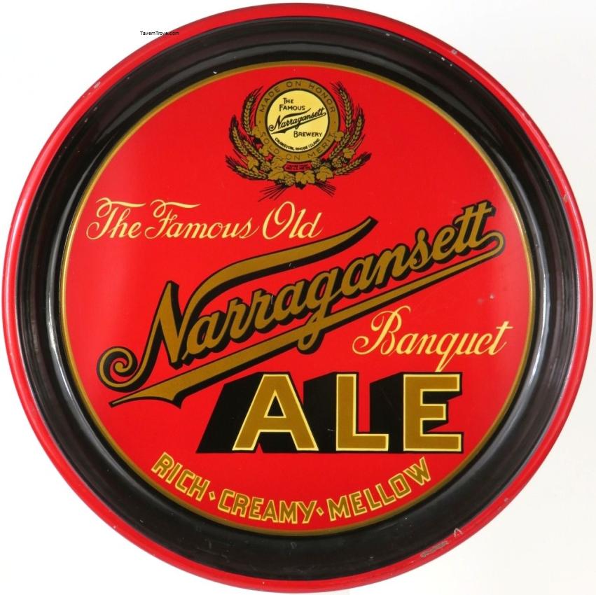 Narragansett Ale (black reverse) DDD