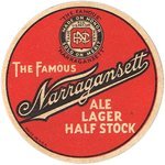 Narragansett Ale Lager Half Stock