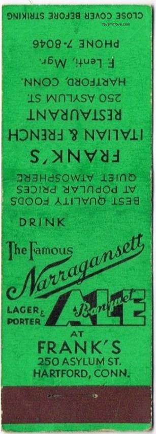 Narragansett Banquet Ale (Grafted striker)