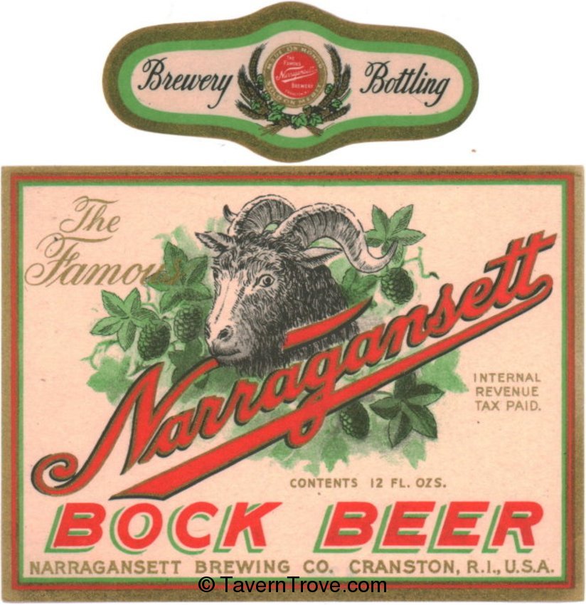 Narragansett Bock Beer