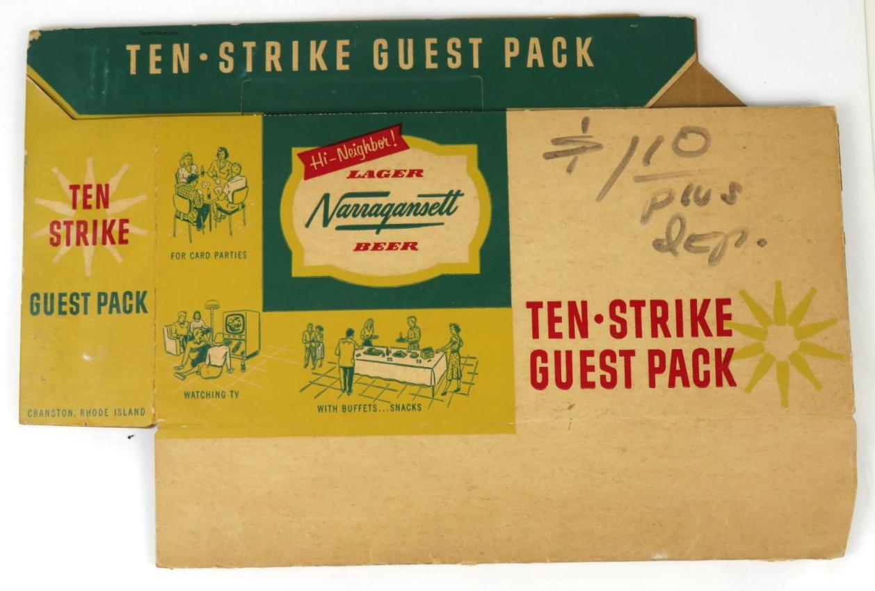 Narragansett Lager Beer 8-Pack Can Carrier