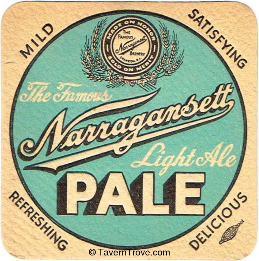 Narragansett Pale Light Ale & Banquet Ale