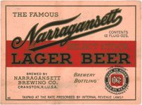 Narragansett Select Stock Lager Beer