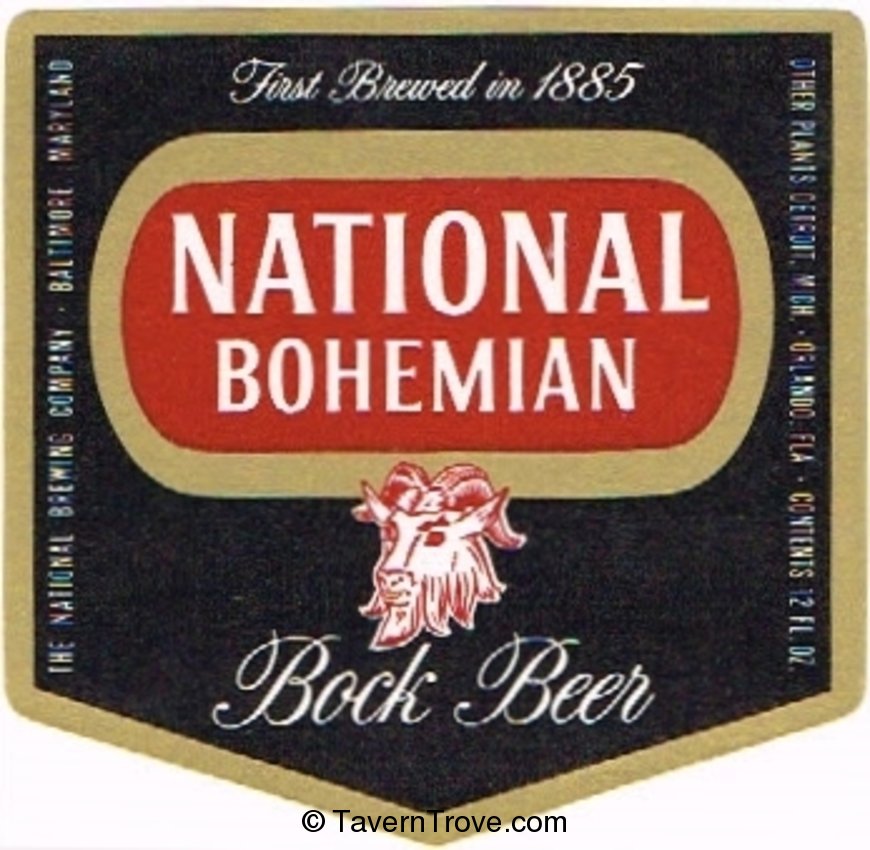 National Bohemian Bock Beer