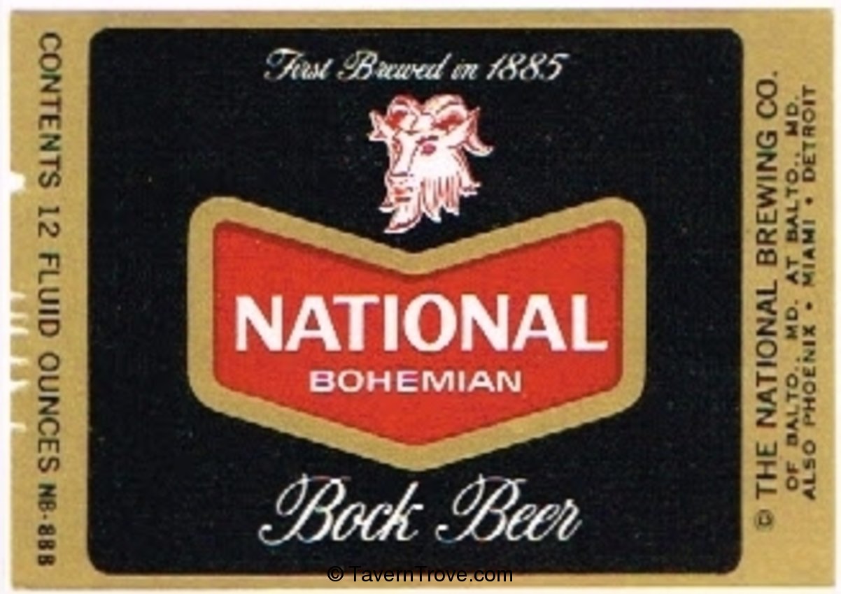 National Bohemian Bock Beer