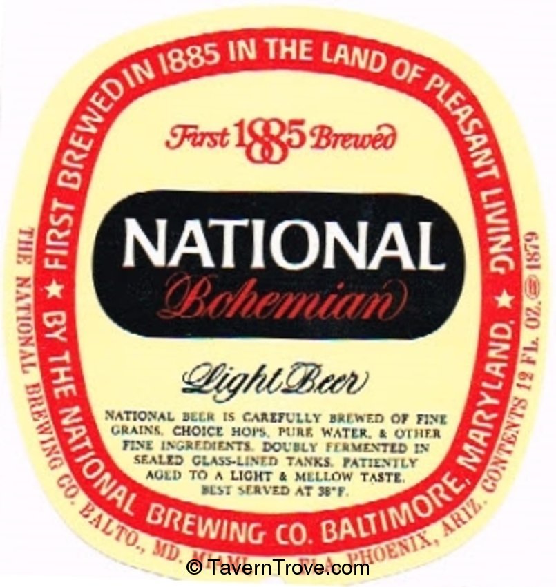 National Bohemian Light Beer