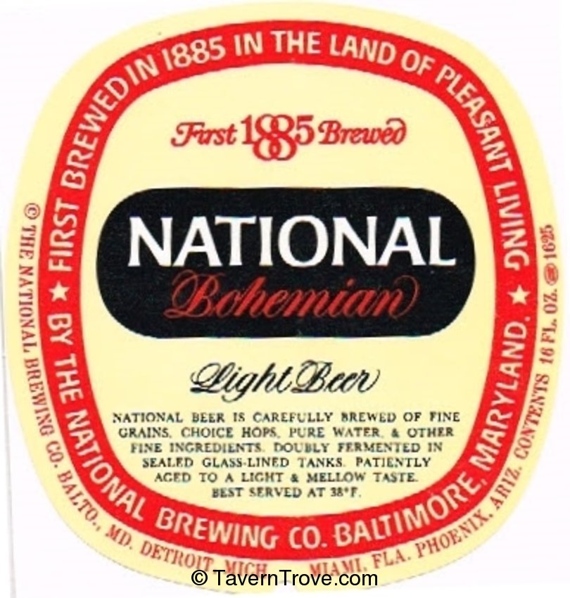 National Bohemian Light Beer