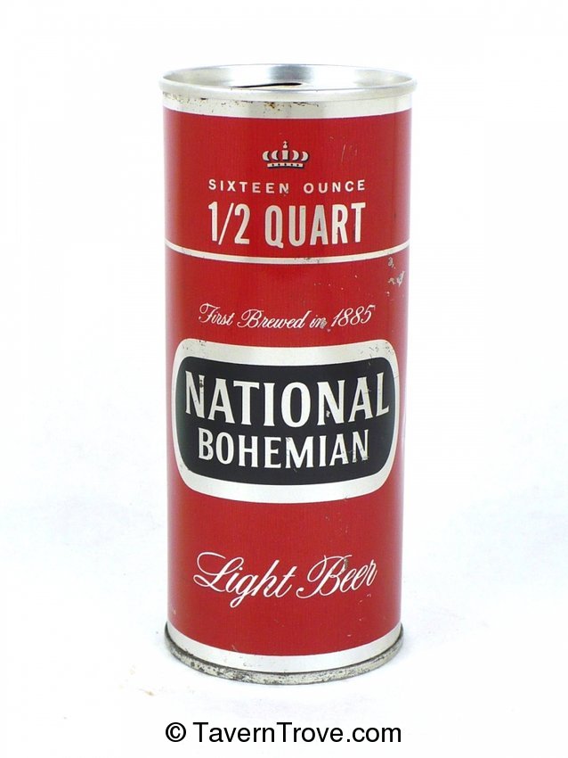 National Bohemian Light Beer Zip Top