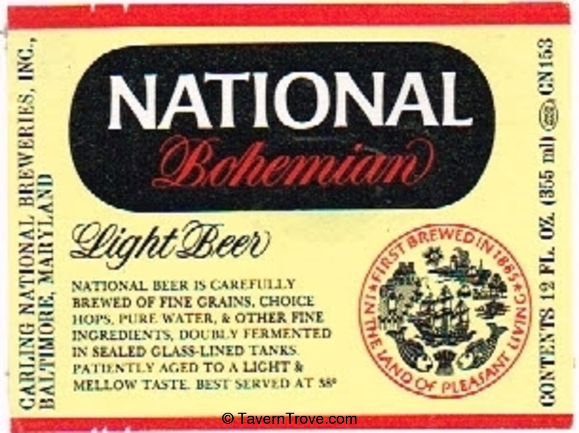 National Bohemian Light Beer