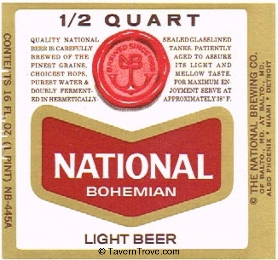 National Bohemian Light Beer