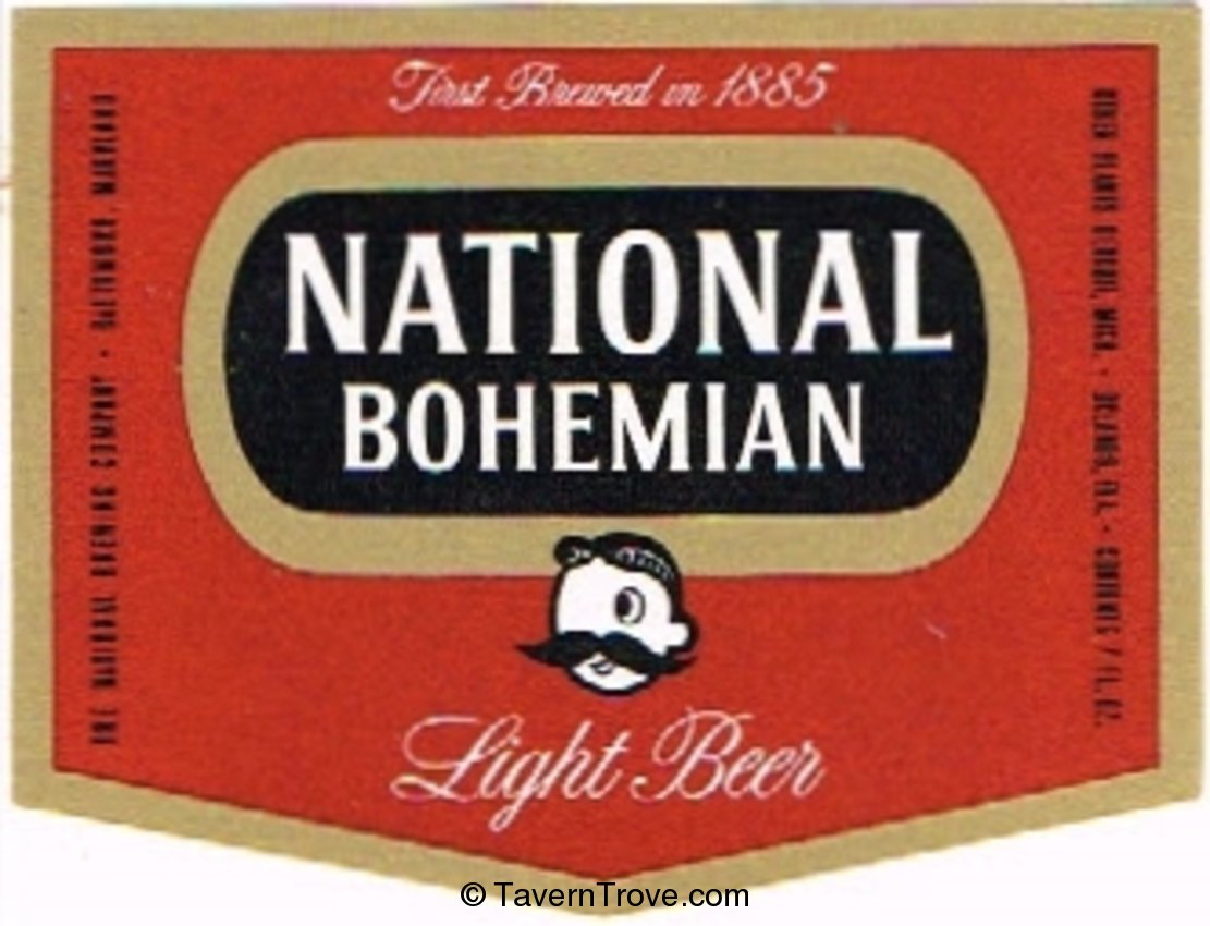 National Bohmian Light Beerr