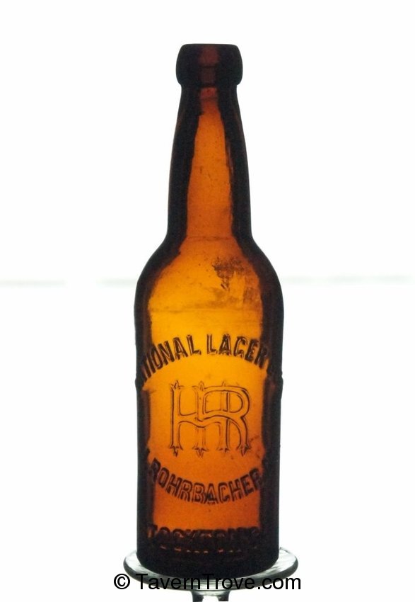 H. Rohrbacher  National Lager Beer