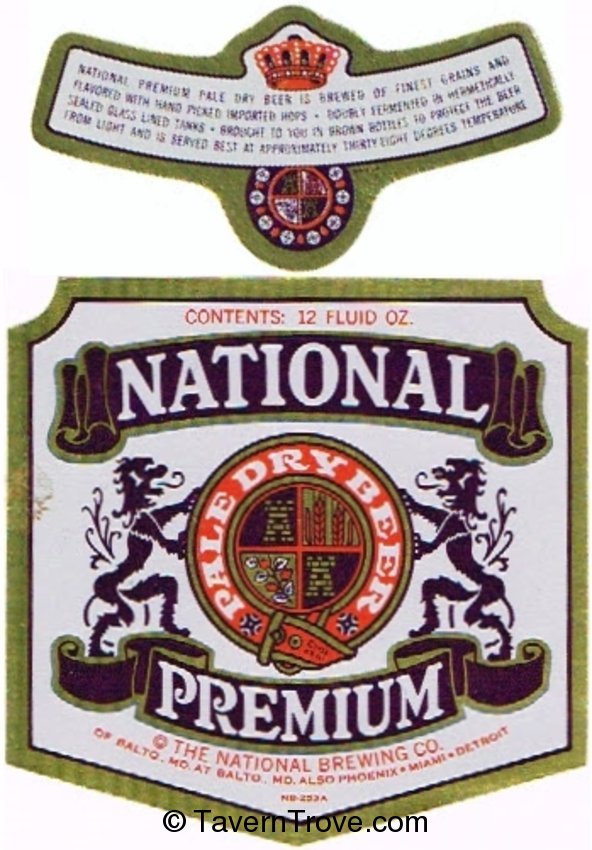 National Premium Light Beer