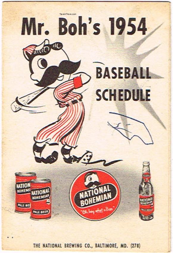National Bohemian Beer Orioles Baseball Schedule