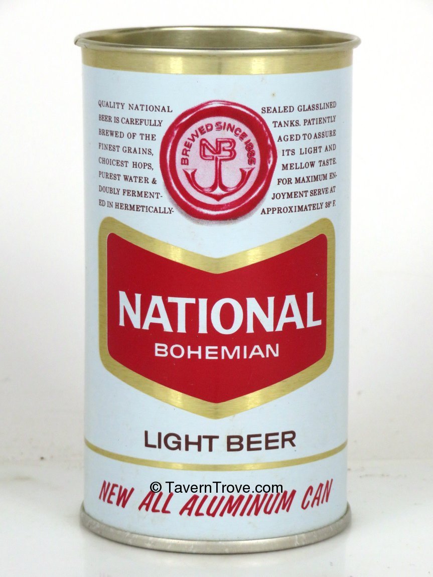 Item 35192 1965 National Bohemian Light Beer Flat Top Can T9637