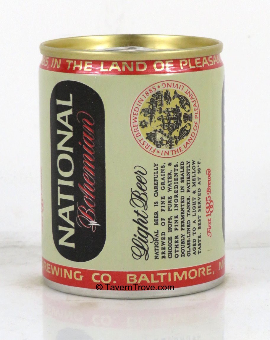Item 96718 1970 National Bohemian Light Beer 7 to 8oz Can T2904