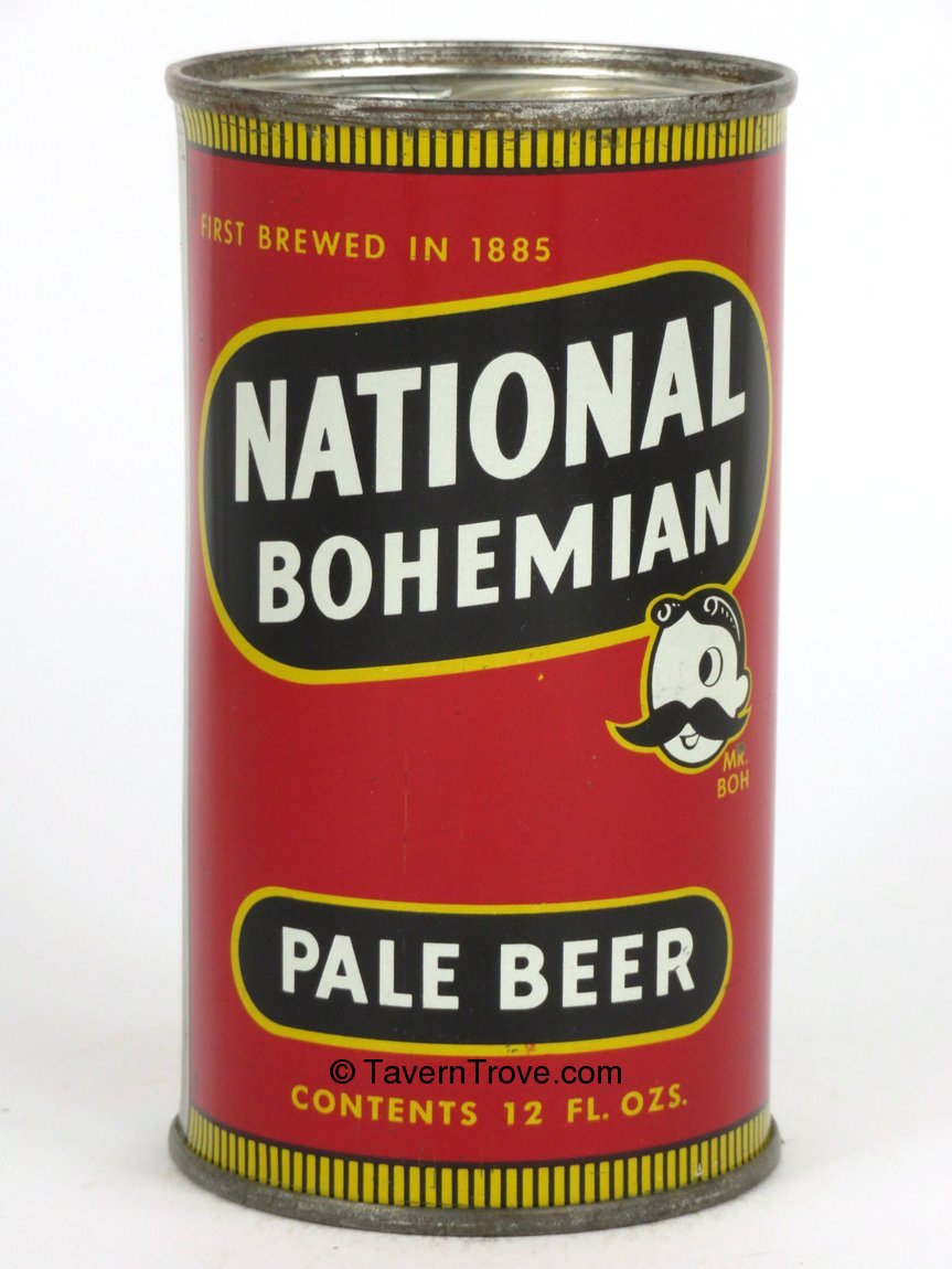 Item 15030 1955 National Bohemian Pale Beer Flat Top Can 10206