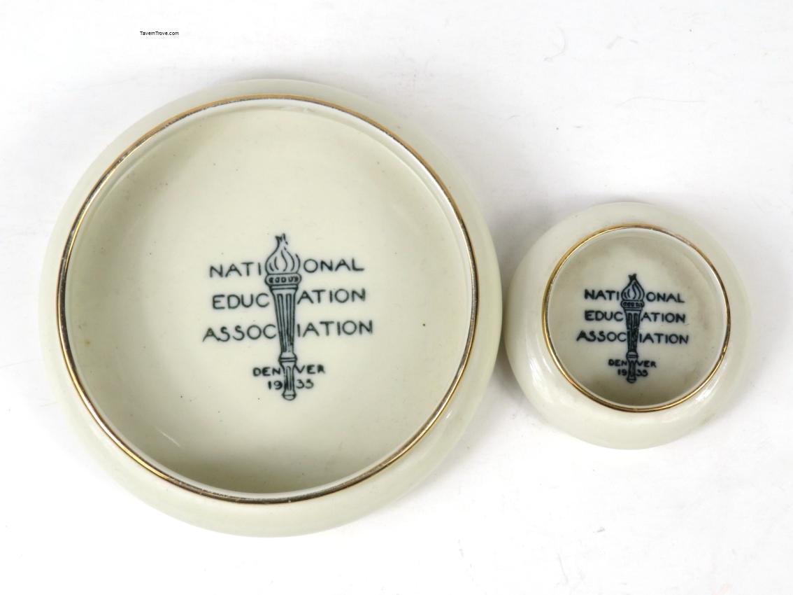 National Education Ass'n. NEA Convention Ceramic Dishes