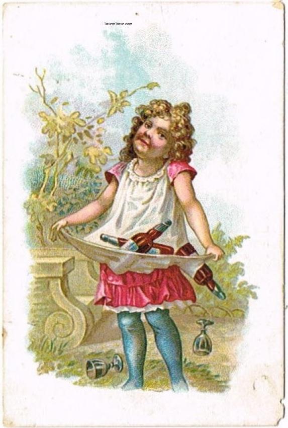 Christian Moerlein Brewery National Export Beer (Girl)