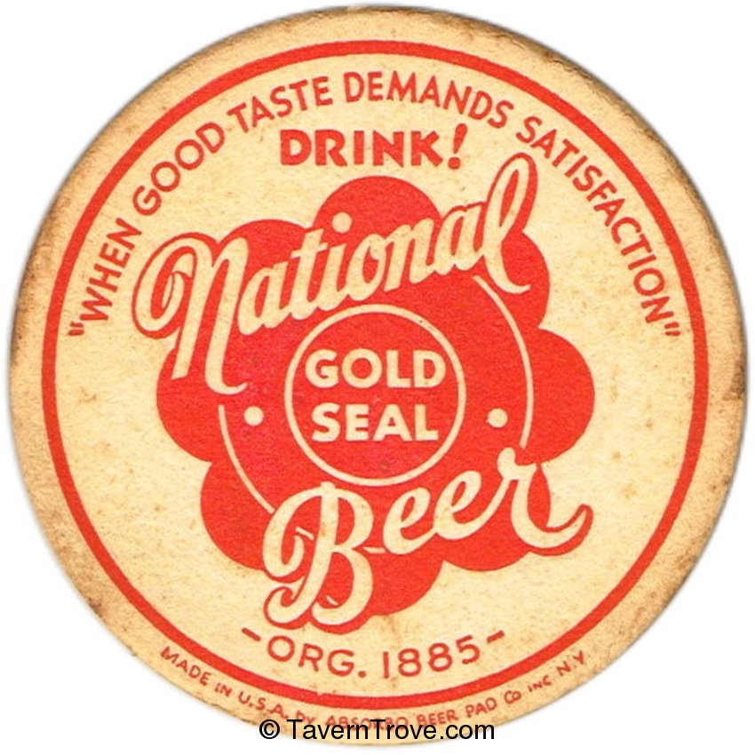 National Gold Seal Beer