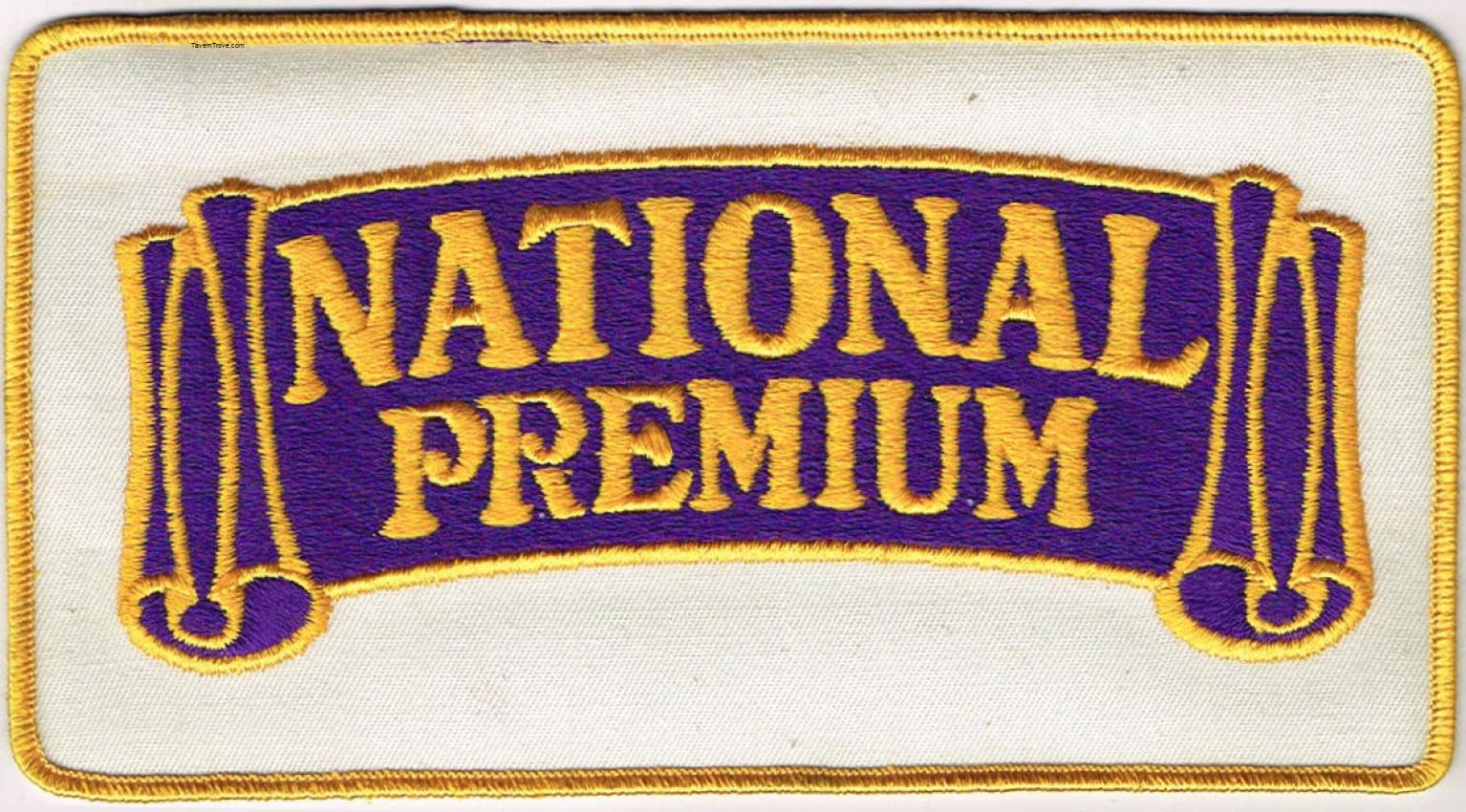 National Premium Beer (back patch)