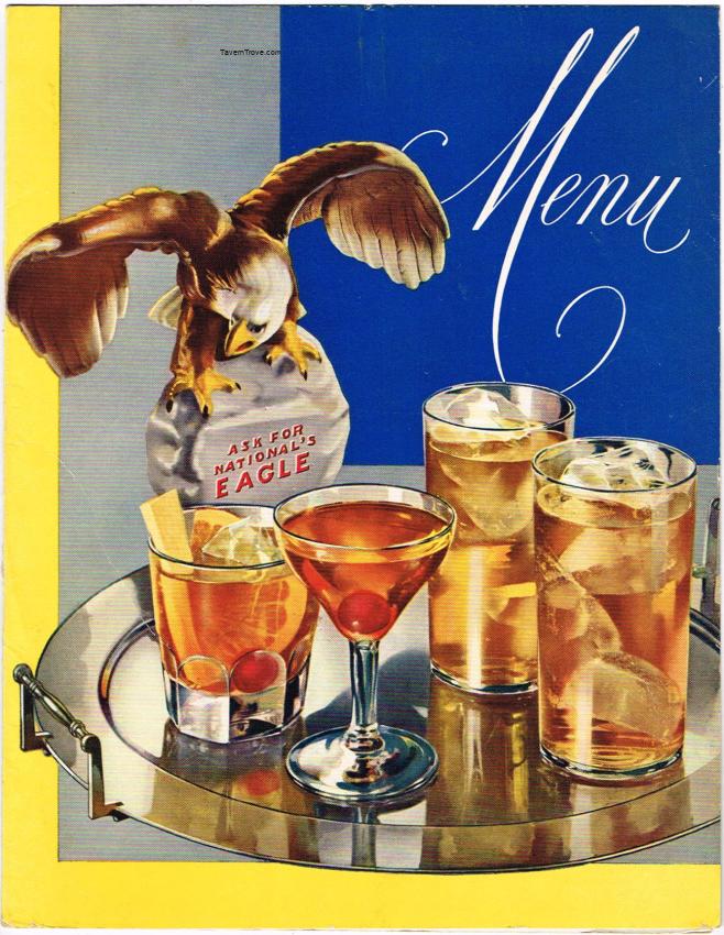 Natonal Eagle Blended Whiskey New York