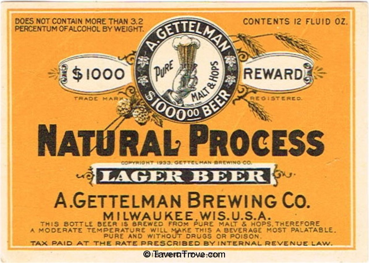 Natural Process Lager Beer