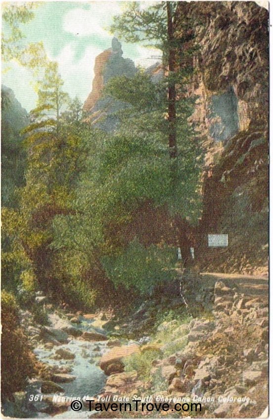 Nearing The Toll Gate, South Cheyenne Canon