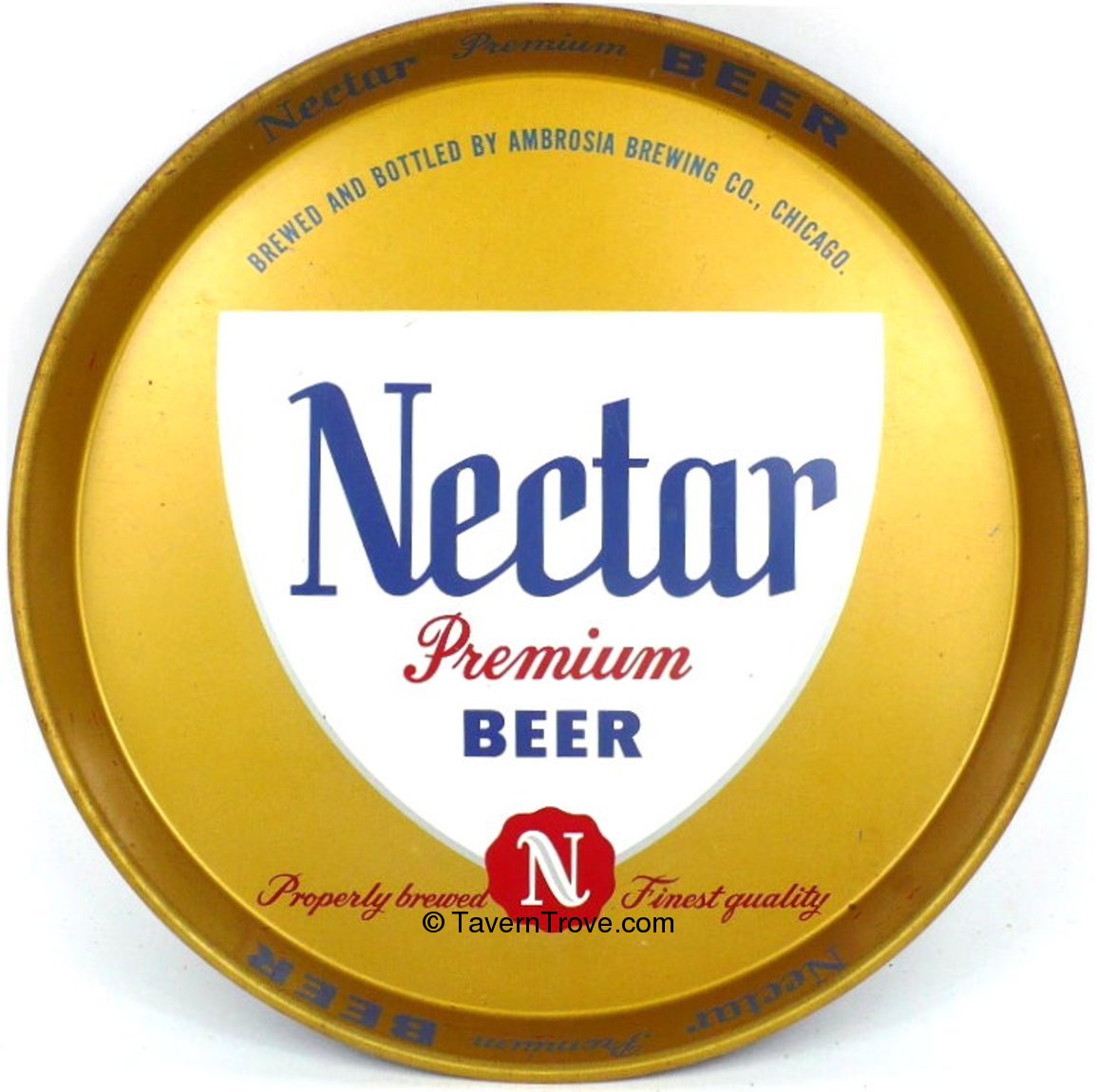 Item 79124 1951 Nectar Premium Beer Serving Tray