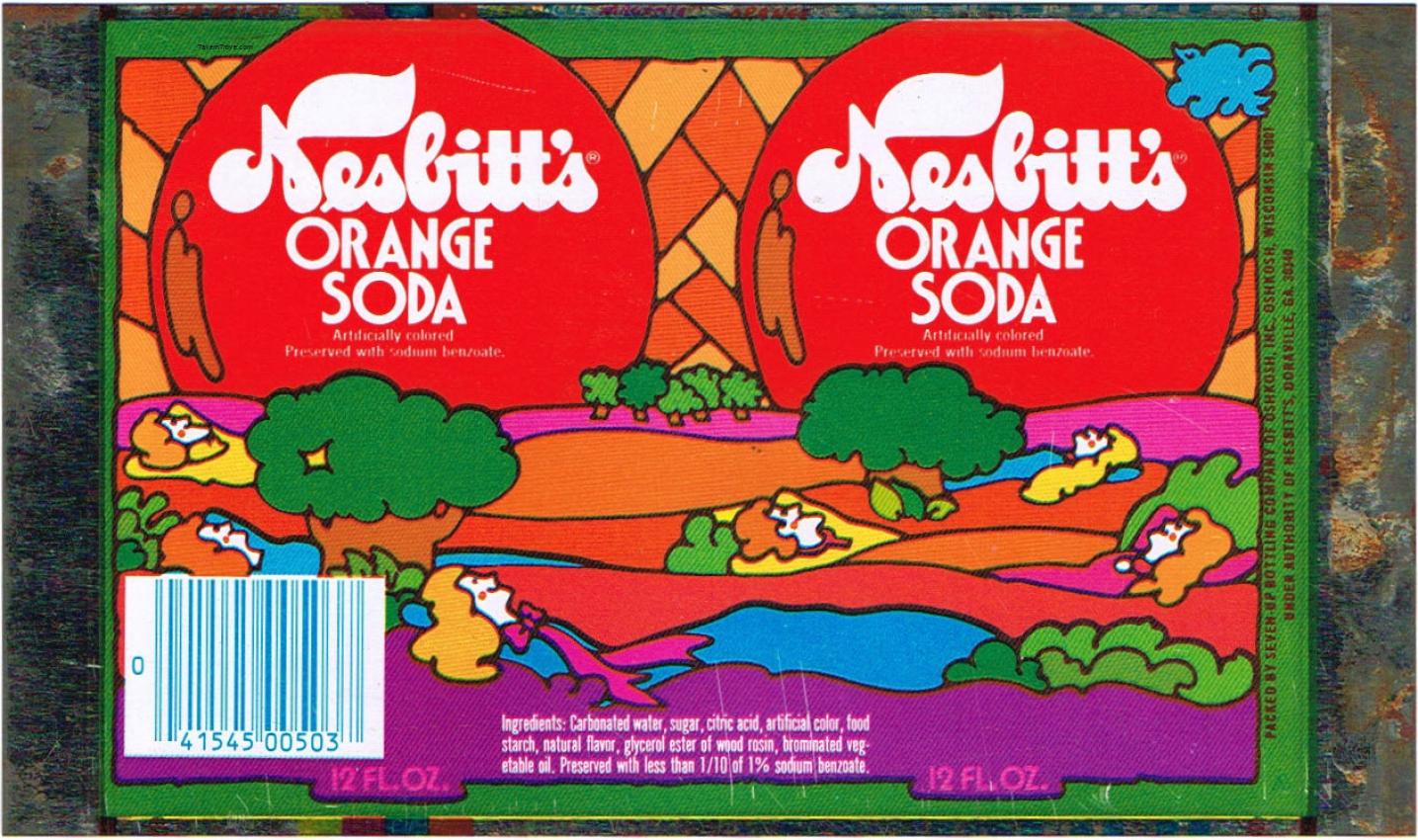 Nesbitt's Orange Soda (sheet)