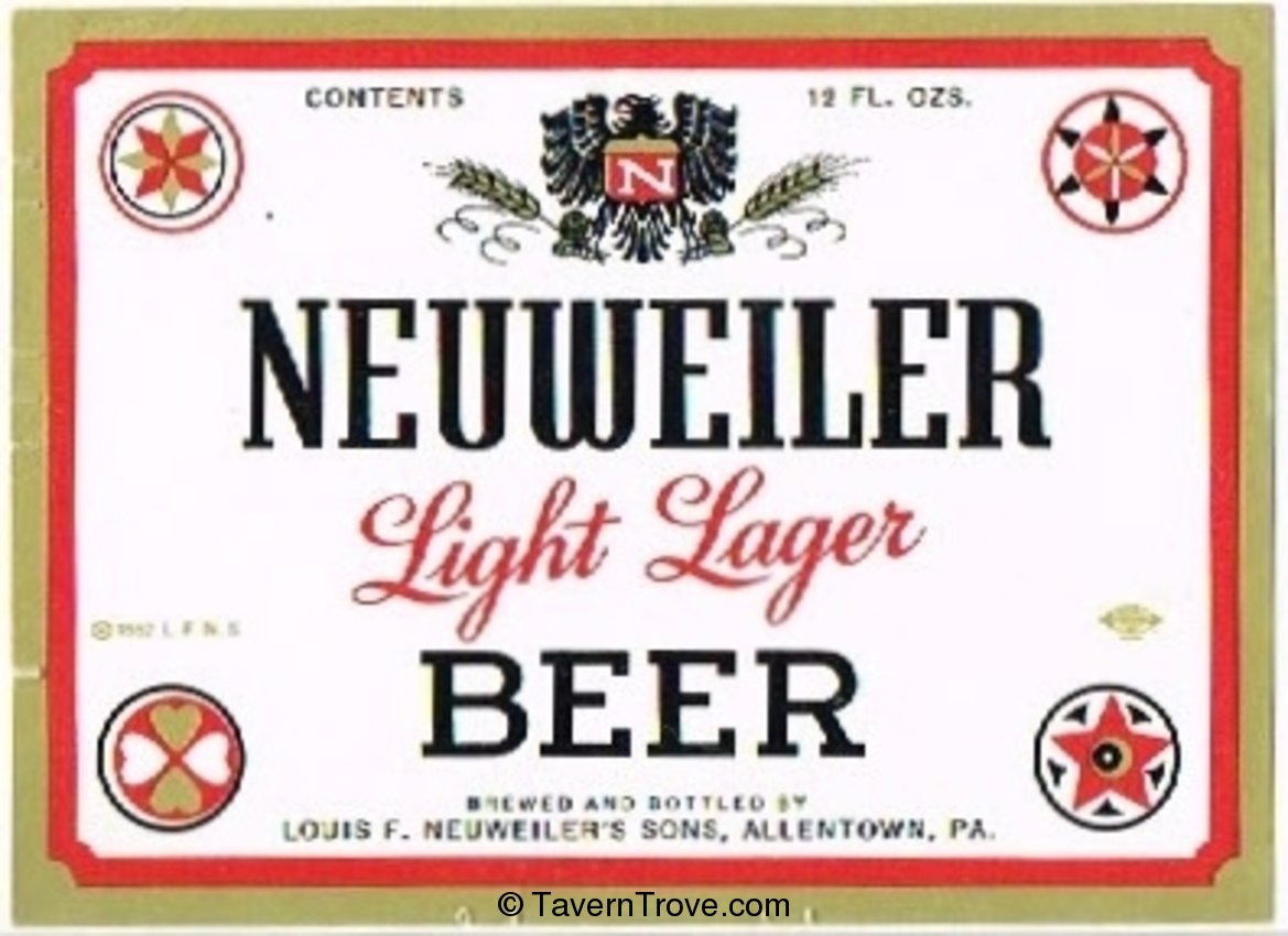 Neuweiler Light  Lager Beer