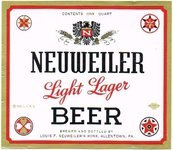 Neuweiler Light  Lager Beer