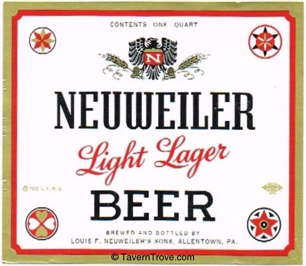 Neuweiler Light  Lager Beer
