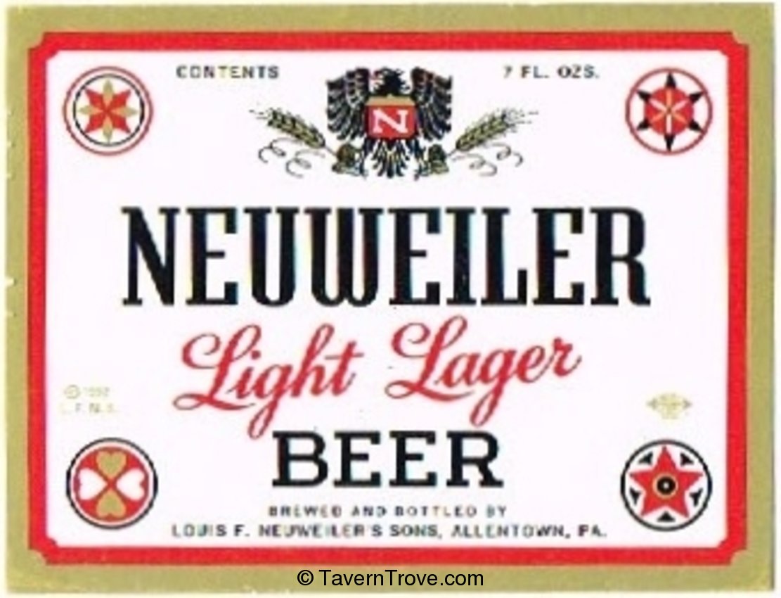 Neuweiler Light Lager Beer