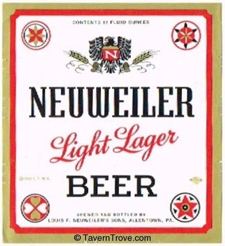 Neuweiler Light Lager Beer