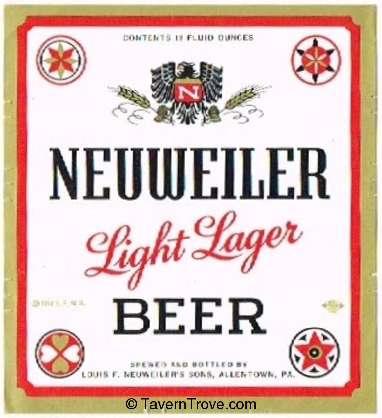 Neuweiler Light Lager Beer