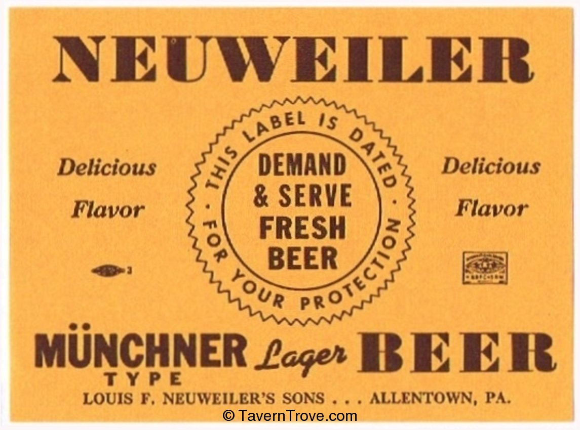 Neuweiler Munchner Lager Beer