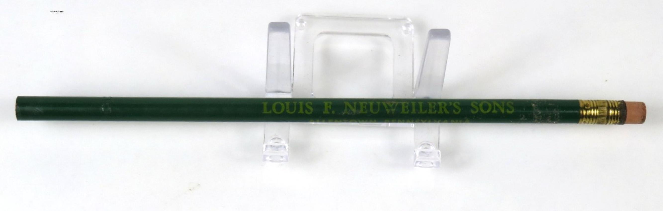 Neuweiler's Beer & Ale Pencil