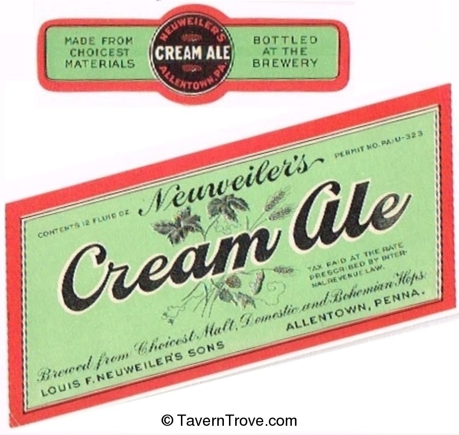 Neuweiler's  Cream Ale